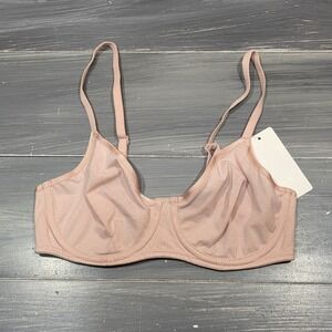 B.tempt'd by Wacoal Bra Cotton to a T-Shirt Underwire Bra 951372 Rose Smoke 32B